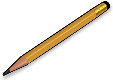 Free Pencil Clipart - Public Domain Pencil clip art, images and ...