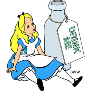 Alice Clipart Page From Disney Wonderland Quality - InspiriToo.