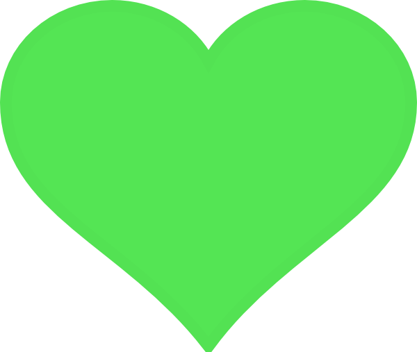 Green Heart Clipart