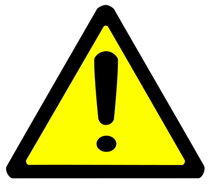 Picture Of Warning Sign - ClipArt Best