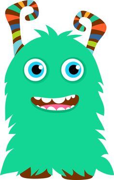 Cute Monster Clipart - Tumundografico