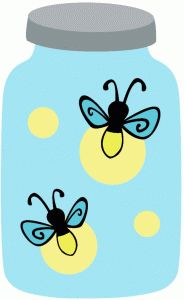 Fireflies Clipart - Tumundografico