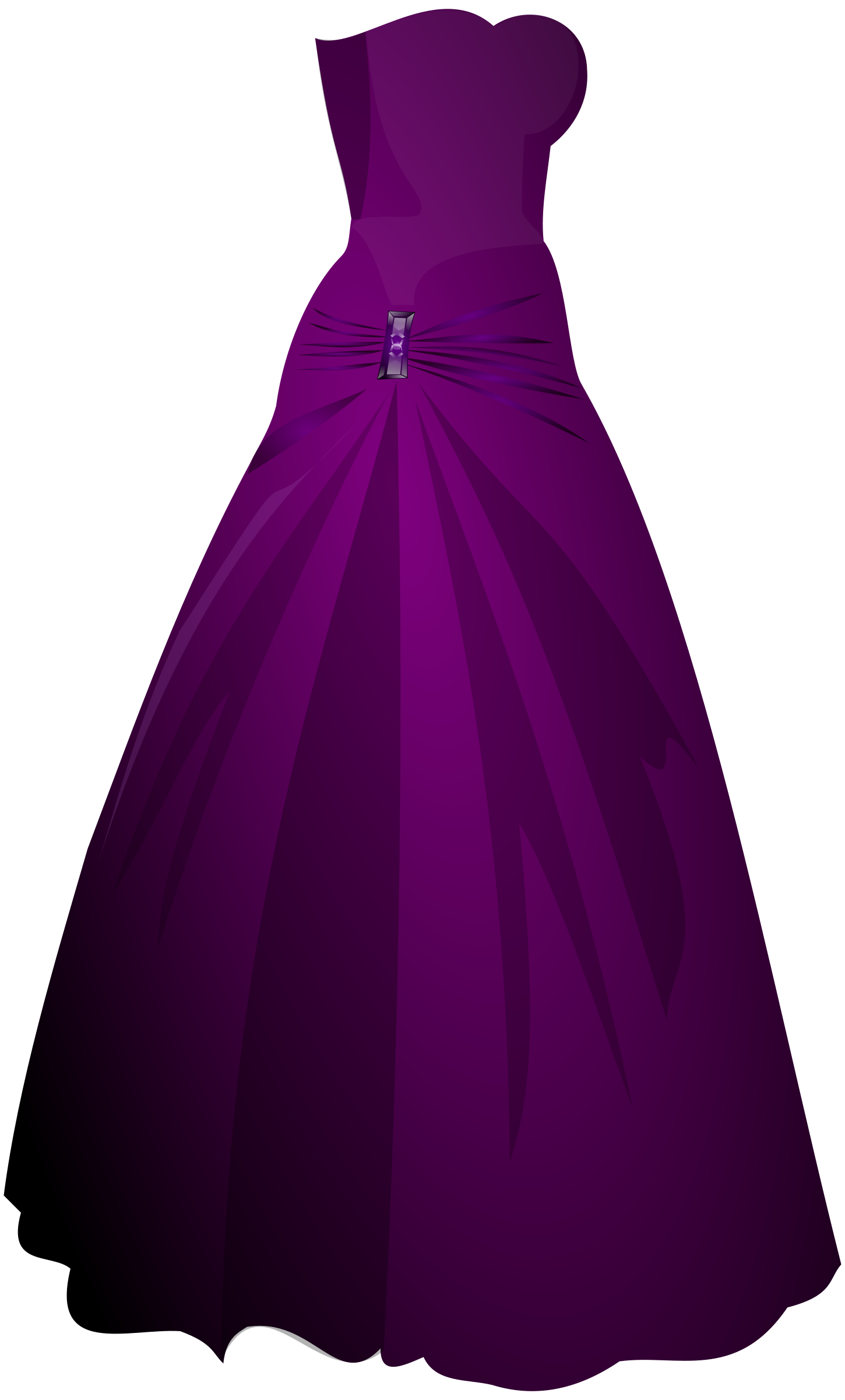 Free prom dress clipart