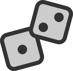 Cartoon dice clipart - dbclipart.com