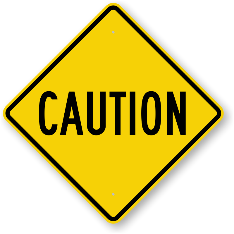 Pictures Of Caution Signs - ClipArt Best