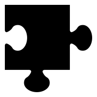 Puzzle-piece icons