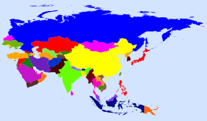World Map Colored clip art Free Vector