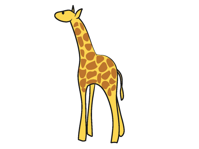 Giraffe clip art free