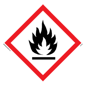 Flammable - CLP from Safety Sign Supplies