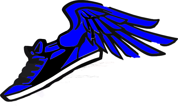 Running Shoes Cartoon