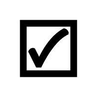 decodeunicode.org . decode . BALLOT BOX WITH CHECK