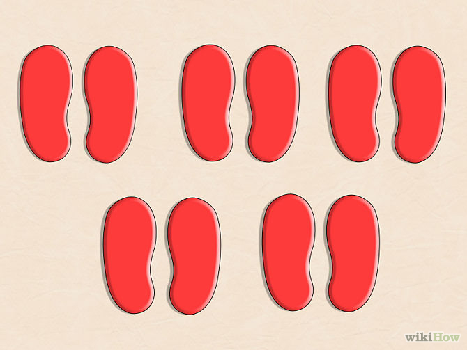 How to Make Flip Flops from a Yoga Mat: 20 Steps (with Pictures)
