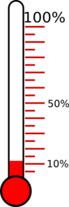 blank-fundraising-thermometer- ...