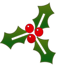 Free Christmas Clipart: Lights and Candles