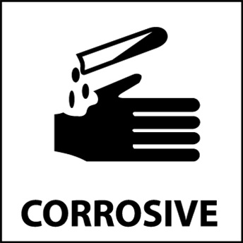 Corrosive Sign