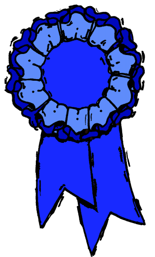blue ribbon (large) - Clip Art Gallery
