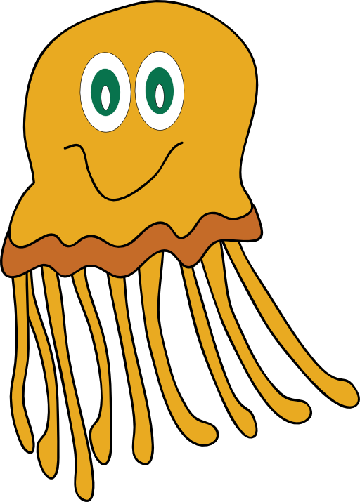 jelly fish clipart