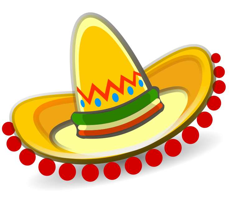 This cartoon sombrero clip art - Free Clipart Images