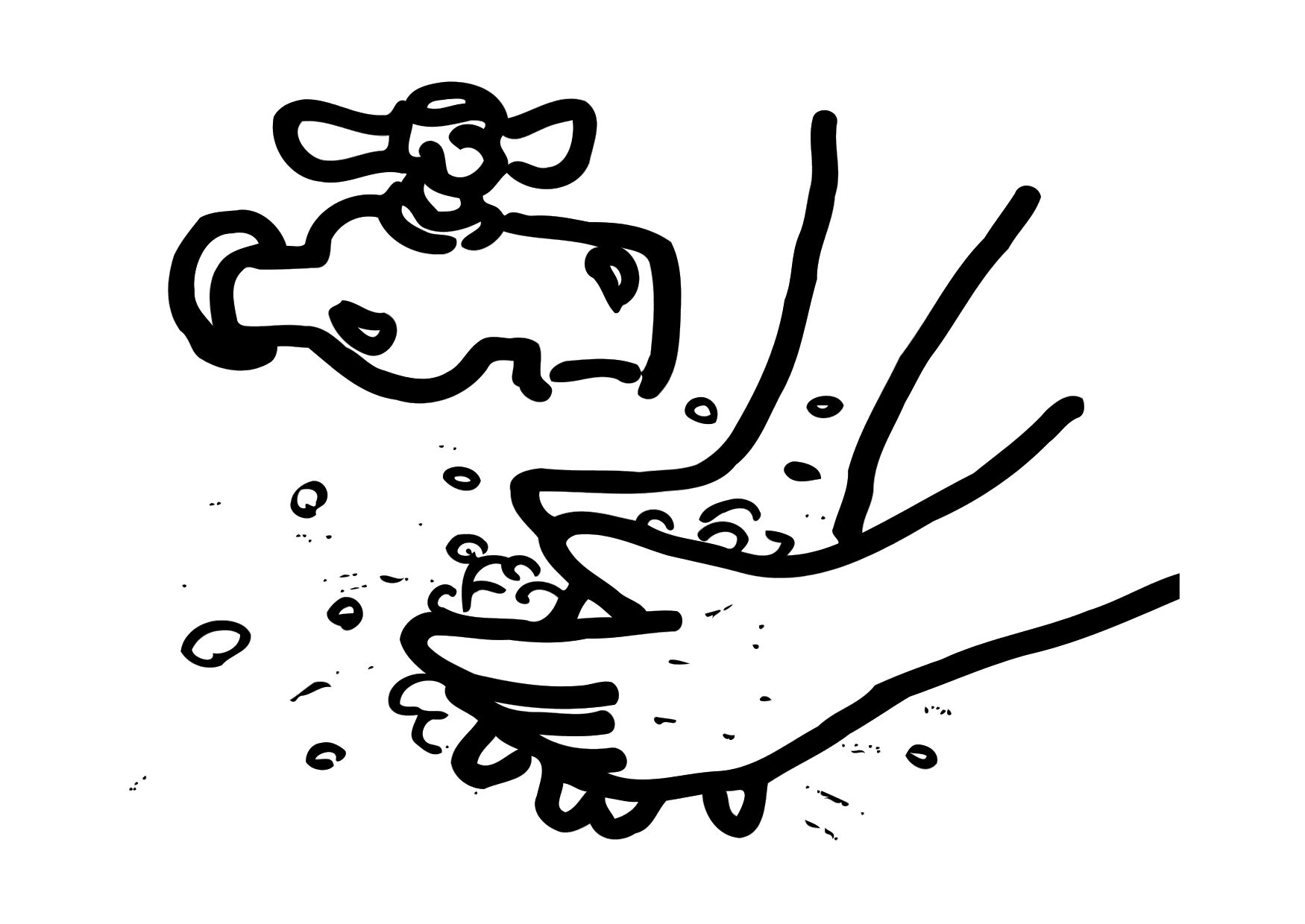 Coffee Coffee! The coffee is almost ready!! I was about to reach for my favorite Mr.Hand cup… then I realized that the precious cup was missing from the kitchen! Tick-tack Tick-tack, the