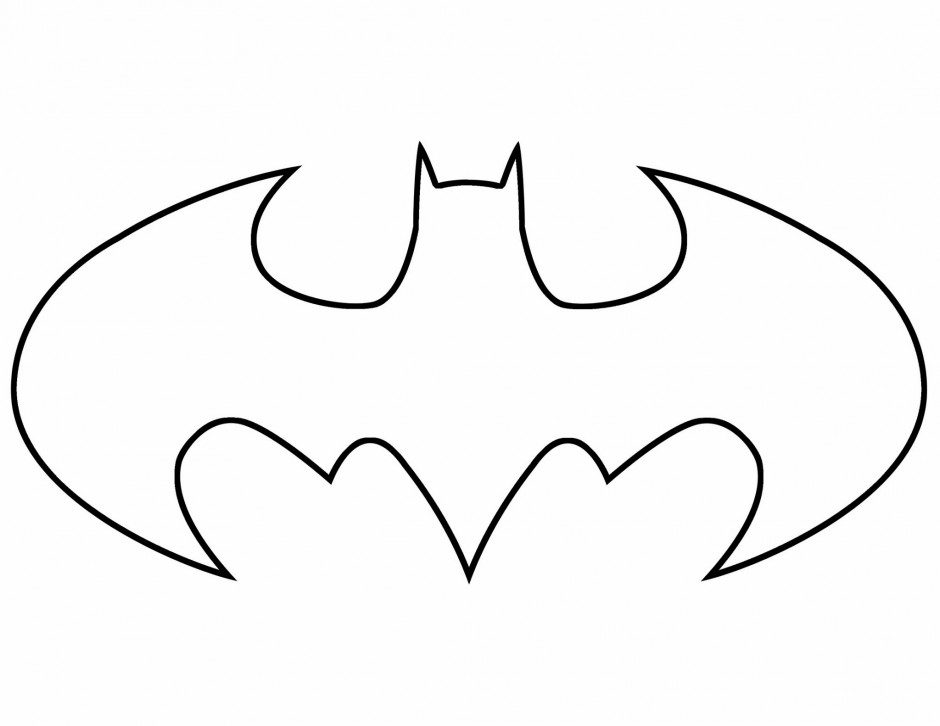 Free Printable Batman Logo