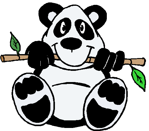 Cute Panda Bear Clipart - Free Clipart Images