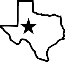 Texas State Outline (TX1) - $4.99 : Eyecandy Decals, Online ...