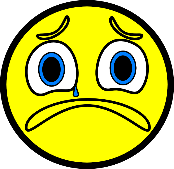 Sad Face Clip Art - vector clip art online, royalty ...
