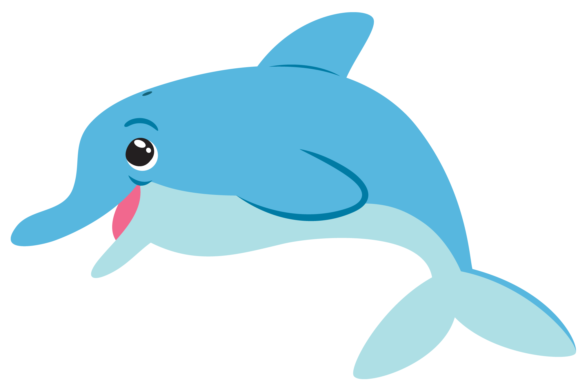 Dolphin Clip Art Free - Free Clipart Images