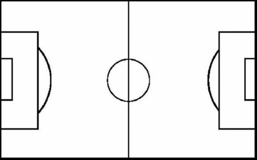 Blank Soccer Field Diagram Clipart - Free to use Clip Art Resource