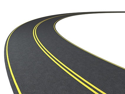 Cartoon Road Clipart