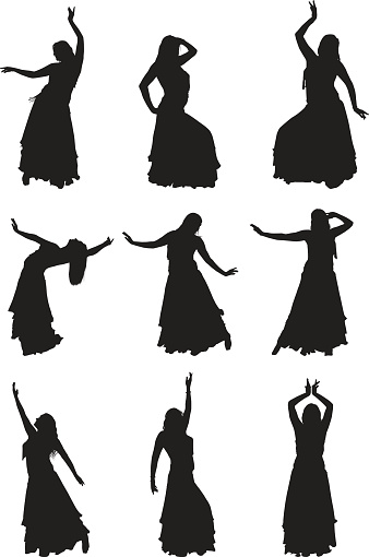 Belly Dancing Clip Art, Vector Images & Illustrations