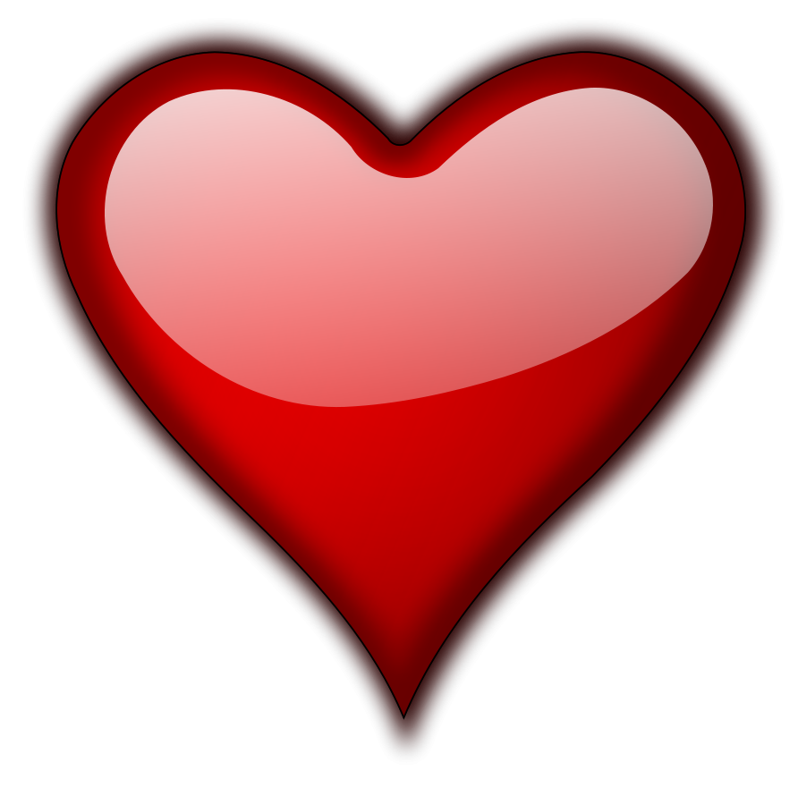 Heart clipart vector