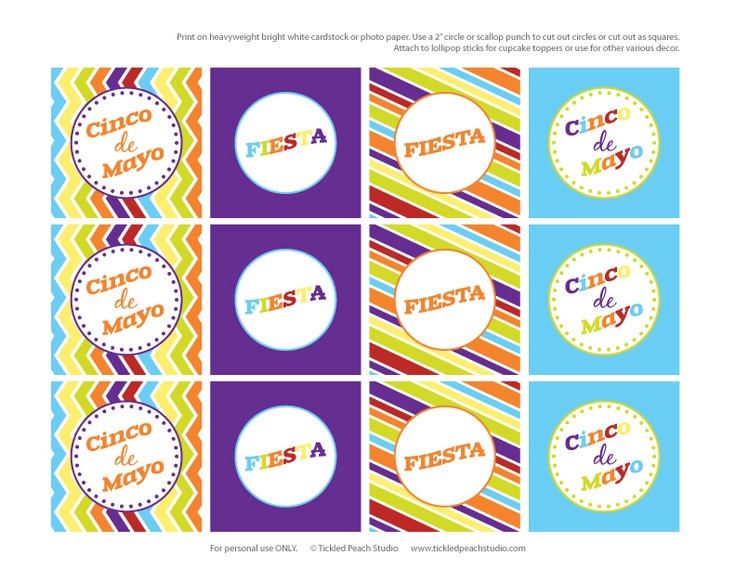 Freebie Friday: Cinco de Mayo | Double the Fun Parties