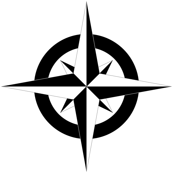 Clip art compass
