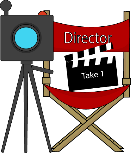 Camera movie star clipart