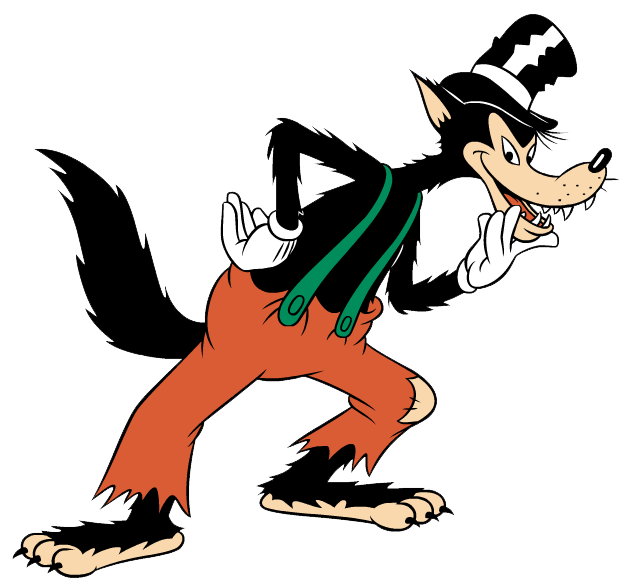 Big Bad Wolf Clipart - Tumundografico