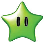 Green Star - Super Mario Wiki, the Mario encyclopedia