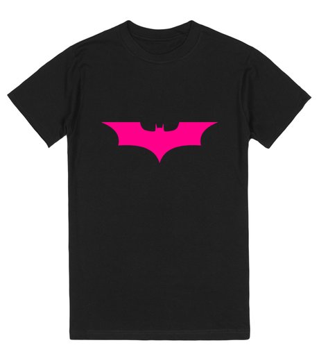 Pink Batman Logo | T-Shirt | SKREENED