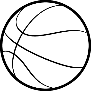 Basketball Outline | Free Download Clip Art | Free Clip Art | on ...