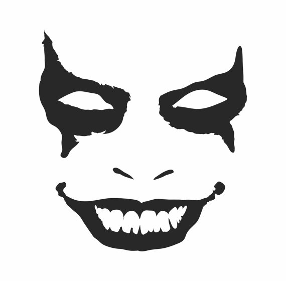 Joker macbook decal | Etsy
