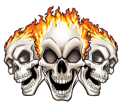 Pics Of Flaming Skulls | Free Download Clip Art | Free Clip Art ...