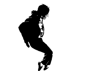 Michael Jackson Silhouette