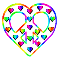 Love and Peace A Heart Connection - ClipArt Best - ClipArt Best