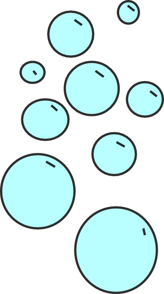 Bubbles 4 clip art - vector clip art online, royalty free & public ...