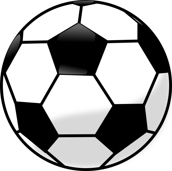 Soccer Ball clip art - vector clip art online, royalty free ...