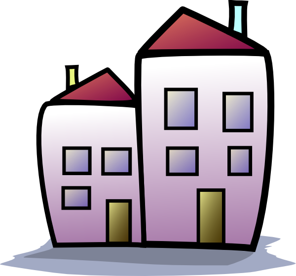 Homes Clipart clip art Free Vector