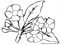 Mewarnai Gambar Bunga | Mewarnai Gambar