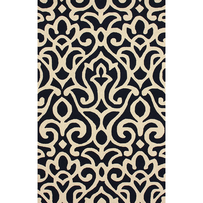 nuLOOM Chelsea Atlantic Damask Navy Rug | Wayfair