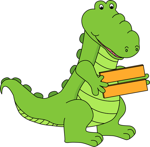 Alligator Holding an Equal Sign Clip Art - Alligator Holding an ...