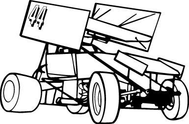 JRG Media - Sprint Car Clip Art